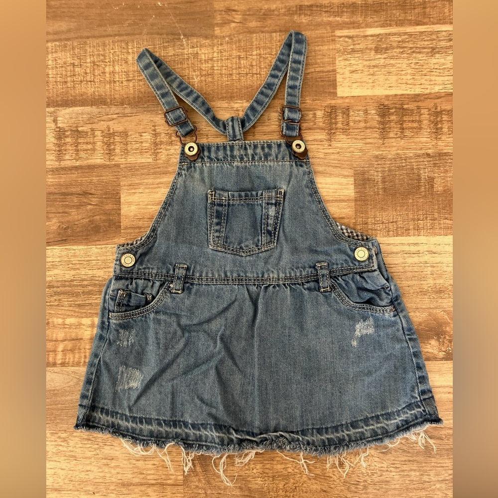 Zara Blue Denim Skirtall 9-12 Months